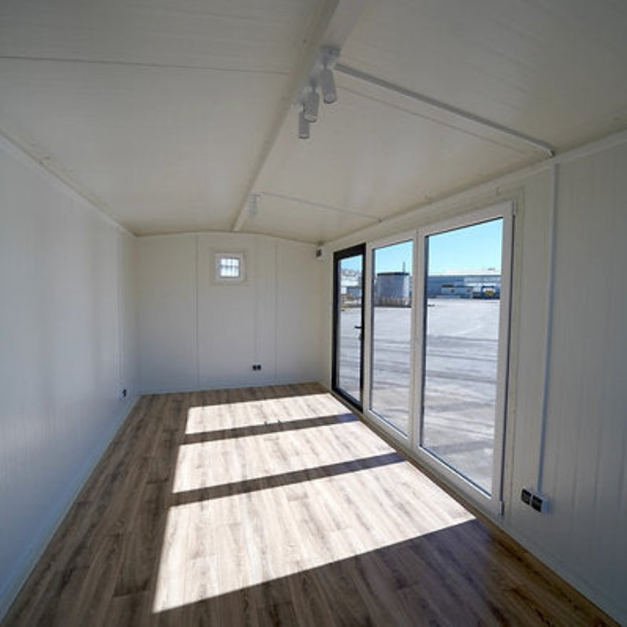 Contenedor de oficina 18 m² (6×3 m) – módulo prefabricado profesional aislado para uso empresarial