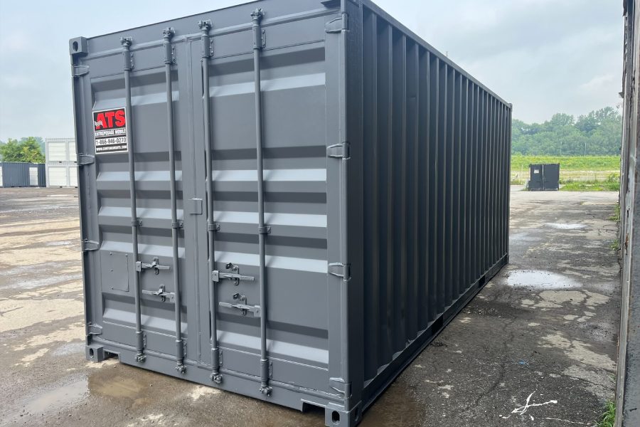 Contenedor marítimo de 20 pies modificado – oficina / almacén industrial personalizado