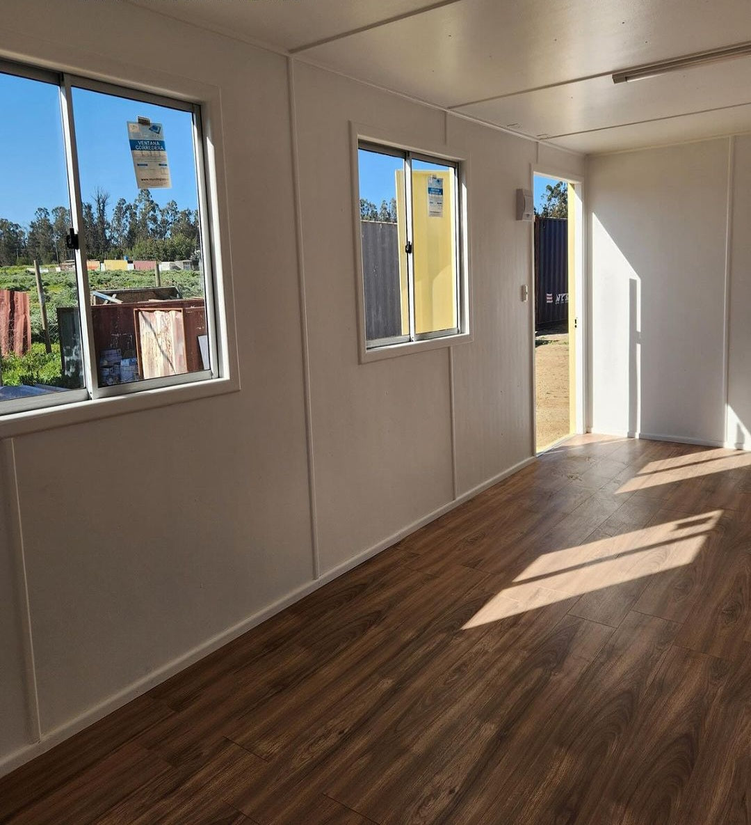 Contenedor oficina modular prefabricado – módulo de trabajo para obra, industria y uso profesional