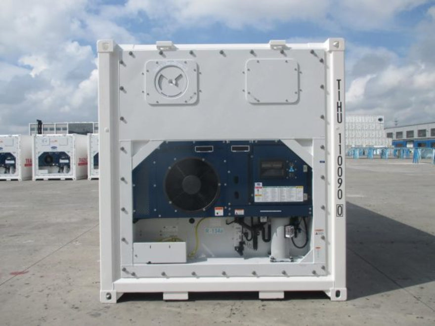 Contenedor refrigerado Reefer de 20 pies monofásico – media temperatura (-3°C a +10°C) para conservación de alimentos