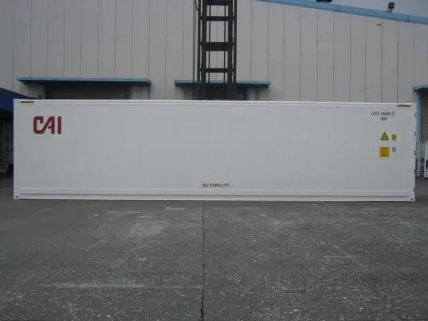 Contenedor refrigerado Reefer de 40 pies – cámara frigorífica industrial para almacenamiento a gran volumen