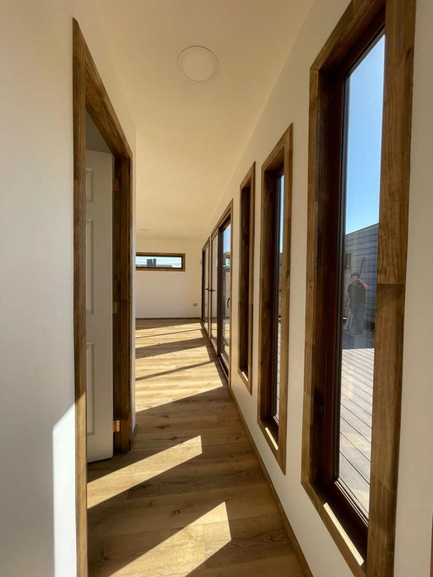 Módulo prefabricado Leyton 30 m² – 2 dormitorios, baño y zona de estar para uso residencial flexible